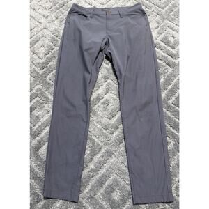Alton Lane Men's Flex Five Pocket Golf Pants Gray 35x33